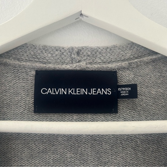 Women’s Office Attire Calvin Klein Grey Sweater - Picture 2 of 4